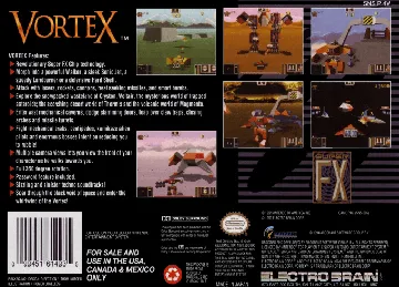 Vortex (USA) (En,Es) box cover back